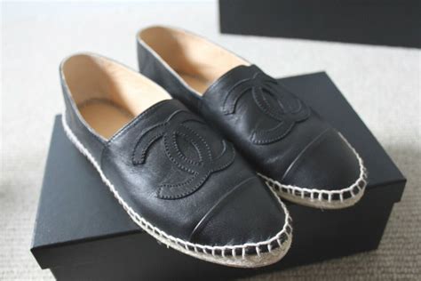 chanel espadrilles replica ebay|chanel espadrille price.